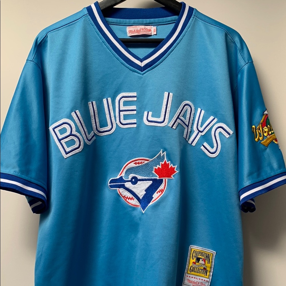 Vintage Paul Molitor Toronto Blue Jays 1993 World Series Mitchell & Ness Jersey